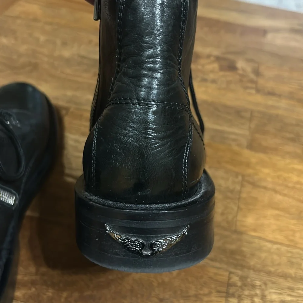 Zadig & Voltaire Black Ankle Boots - Picture 10 of 11